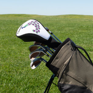 Couvre-club De Golf Conception Paon