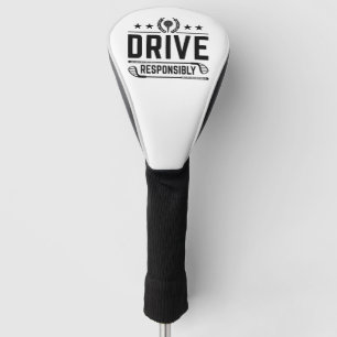 Couvre-club De Golf Conduire de manière responsable