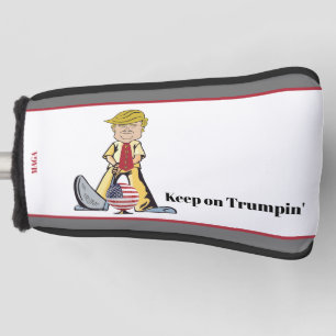 Couvre-club De Golf Continuez Sur La Trumpin'