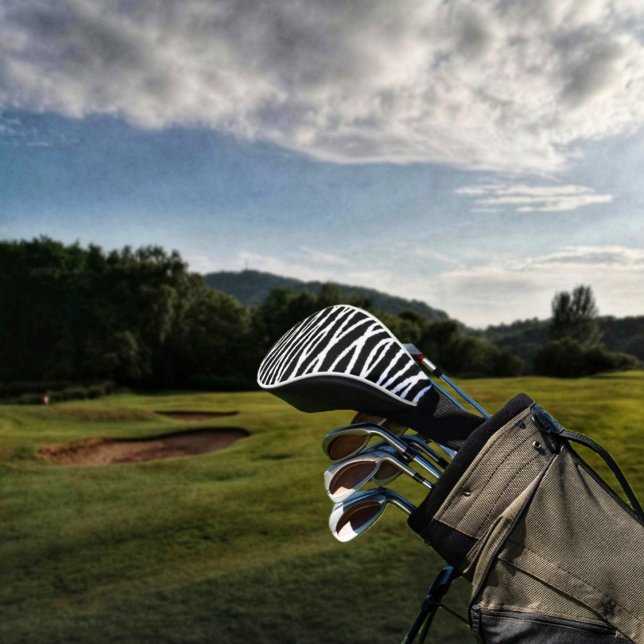 Couvre-club De Golf Cordes d'asphalte (This African animal print, gives a look of jungle, elegance to your golf clubs!)
