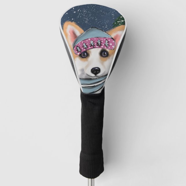 COUVRE-CLUB DE GOLF CORGI   (Devant)