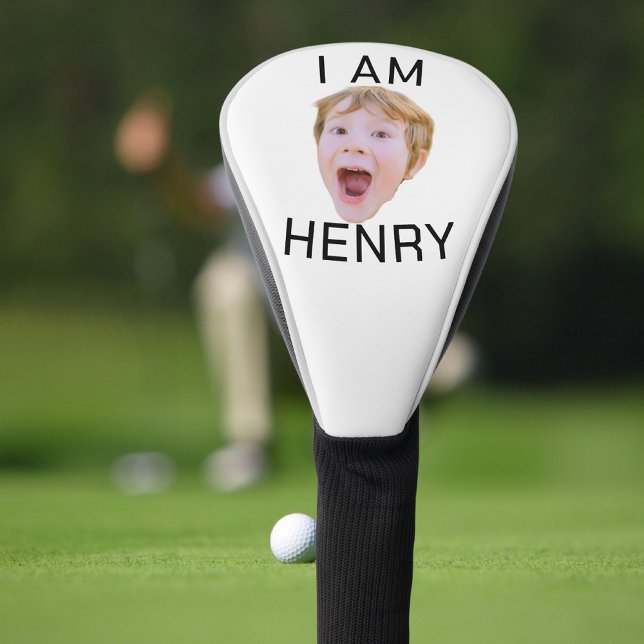Couvre-club De Golf Correspondance d'anniversaire de golf à visage per (Créateur téléchargé)