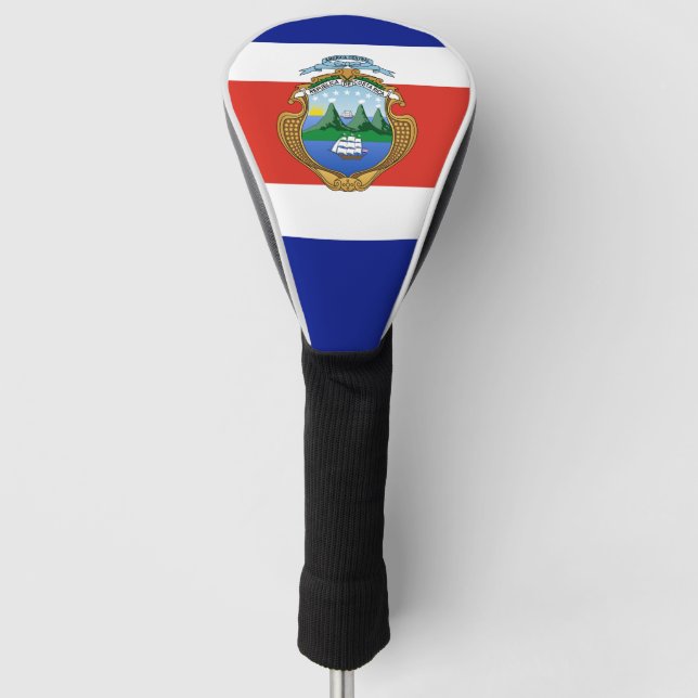 Couvre-club De Golf Costa Rica (blason/ drapeau) (Devant)