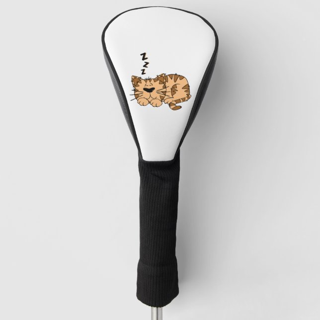 Couvre-club De Golf Couchage de chat (Devant)
