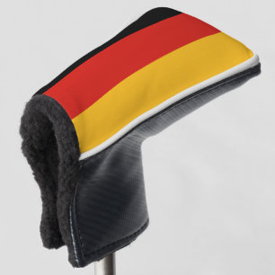 Couvre-club De Golf COULEURS DU DRAPEAU ALLEMAND + vos idées