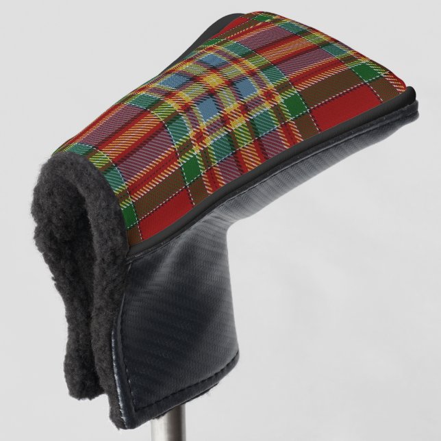 Couvre-club De Golf Couleurs écossaises Clan Chattan Tartan Plaid (Devant 3/4)