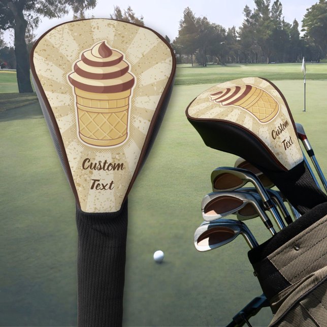 Couvre-club De Golf Coupe de glace deux saveurs (Créateur téléchargé)