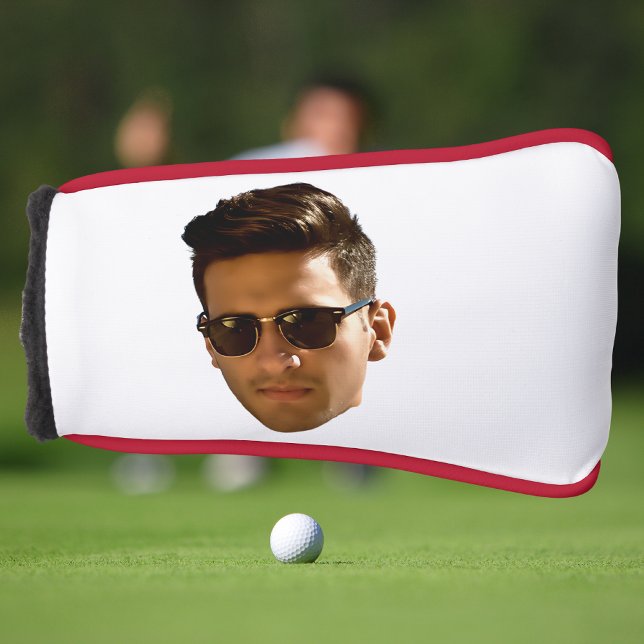 Couvre-club De Golf Coupe personnalisée de visage pour enterrement de  (Créateur téléchargé)