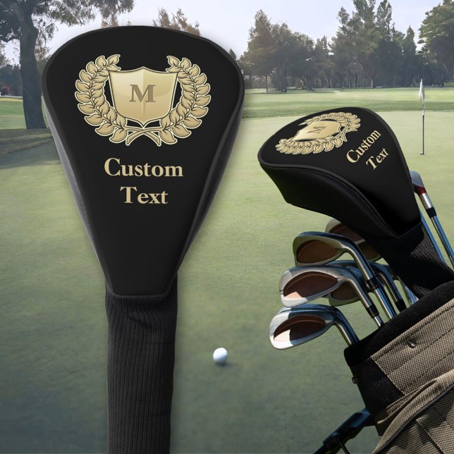 Couvre-club De Golf Couronne avec bouclier (Créateur téléchargé)