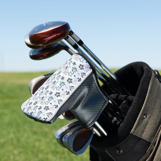 Couvre-club De Golf Couvercle à pâte à fleurs (In Situ)