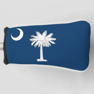 Couvre-club De Golf Couvercle de golf avec Drapeau de Caroline du Sud,