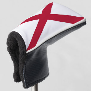 Couvre-club De Golf Couvercle de golf avec Drapeau de l'Alabama, USA