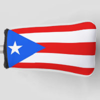 Couvercle de golf avec Drapeau de Porto Rico, USA