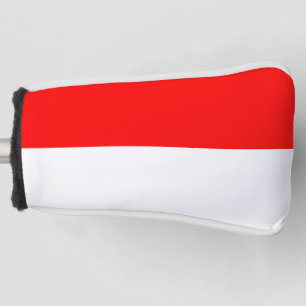Couvre-club De Golf Couvercle de golf avec drapeau d'Indonésie