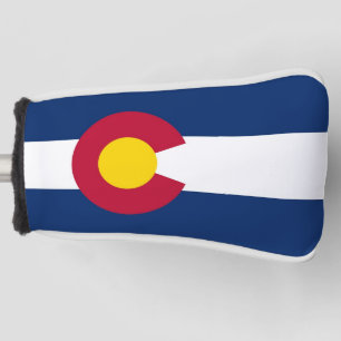 Couvre-club De Golf Couvercle de golf avec Drapeau du Colorado, USA