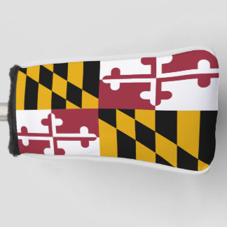 Couvre-club De Golf Couvercle de golf avec Drapeau du Maryland, USA