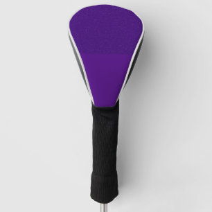 Couvre-club De Golf Couvercle de tête de golf à deux tons violets - Pe