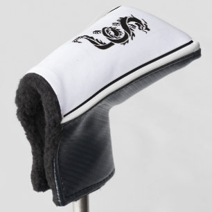 Couvre-club De Golf Couvercle de tête de golf Black Dragon