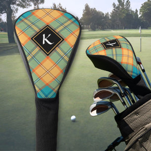 Couvre-club De Golf Couvercle de tête de golf Kingfisher Tartan