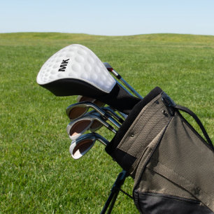 Couvre-club De Golf Couvercle de tête de golf Monogram