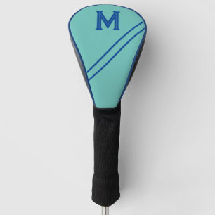 Couvre-club De Golf Couvercle de tête du club de golf Blue Turquoise