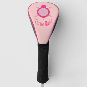 Couvre-club De Golf Couvercle pour chauffeur pour bébé à tortue rose m