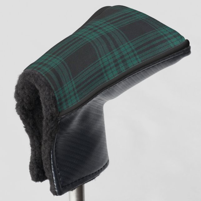 Couvre-club De Golf Couvercle Tartan Putter (Devant 3/4)