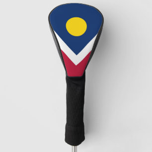 Couvre-club De Golf Couverture de conducteur de golf avec Drapeau de D