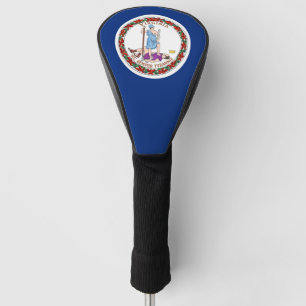 Couvre-club De Golf Couverture de conducteur de golf avec Drapeau de V