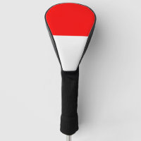 Couverture de conducteur de golf avec drapeau d'In