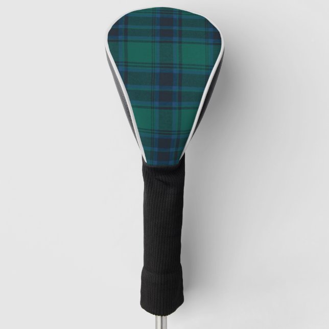 Couvre-club De Golf Couverture de conducteur Tartan (Devant)