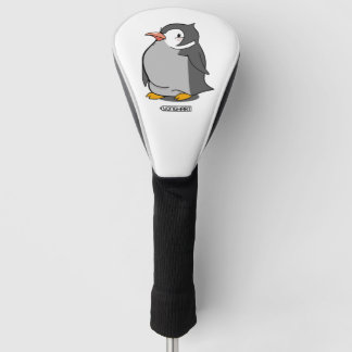 Couvre-club De Golf Couverture de la tête de golf de Cute Penguin