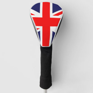 Couvre-club De Golf Couverture de la tête de golf du drapeau britanni