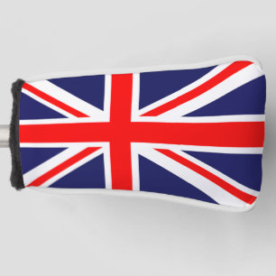 Couvre-club De Golf Couverture de la tête de golf du drapeau britanni