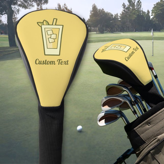 Couvre-club De Golf Couverture de la tête de golf du thé glacé (Créateur téléchargé)