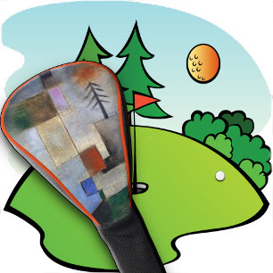 Couvre-club De Golf COUVERTURE DE LA TÊTE DE GOLF - "Small Fir" de Pau