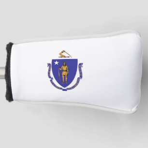 Couvre-club De Golf Couverture de putter de golf avec le drapeau du