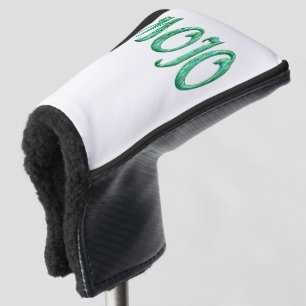 Couvre-club De Golf Couverture de putter du club de golf blanc Mojo
