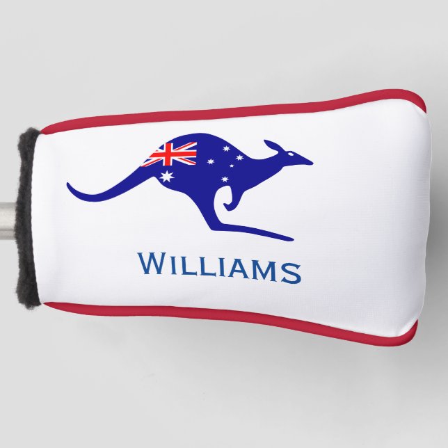 Couvre-club De Golf Couverture du club de golf de nom personnalisé (Devant)