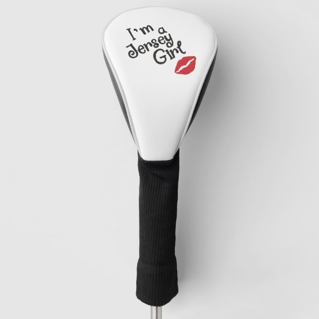 Couvre-club De Golf Couverture du Jersey Girl Golf Club (Devant)