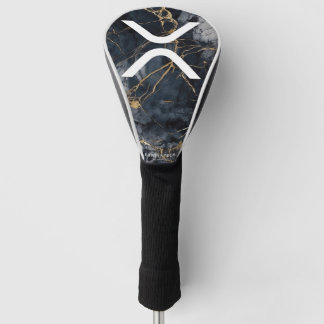 Couvre-club De Golf Couverture du pilote de golf XRP Indigo Marble