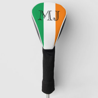 Couvre-club De Golf Couverture irlandaise de conducteur de monogramme