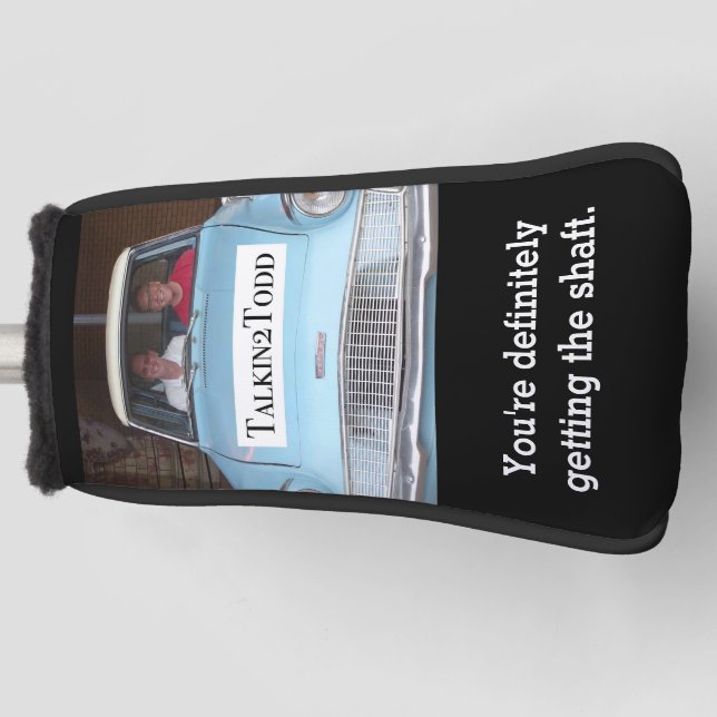 Couvre-club De Golf Couverture Talkin2Todd (Devant)