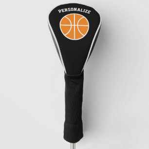 Couvre-club De Golf Couvre-driver de golf avec logo de basketball pers