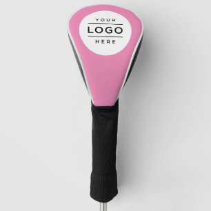 Couvre-club De Golf Couvre-driver personnalisé rose pour entreprise
