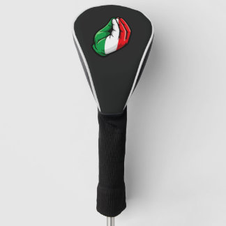 Couvre-club De Golf Couvre-golf du geste de la main italienne