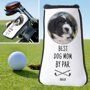 Couvre-club De Golf Couvre-putter personnalisé Meilleur Papa Chien par