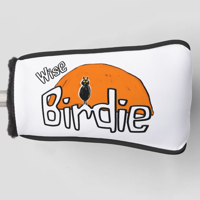 Couvre-club De Golf Couvre-tête de golf Wise birdie (Devant)