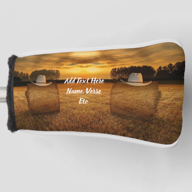 Couvre-club De Golf Cowboy (Devant)