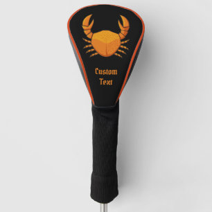 Couvre-club De Golf Crab orange